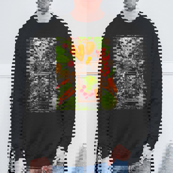 野菜農場フレッシュオーガニック野菜 スウェットシャツ 高齢者への贈り物