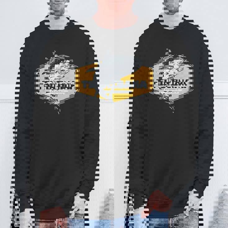 釣りバカ 釣り 魚好き 釣りおじさん 釣りガール 釣りボーイ 釣り好き かっこいい おしゃれ おもしろ イラスト スウェットシャツ 高齢者への贈り物