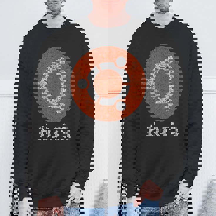 開発者向けubuntu デスクトップ、サーバー、コアソフトウェア スウェットシャツ 高齢者への贈り物