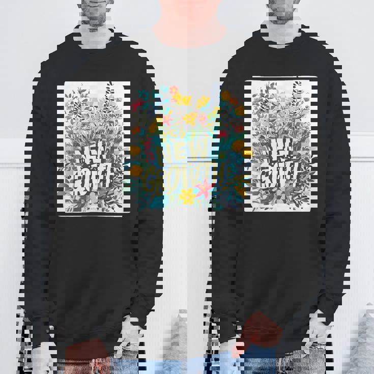 開花した外観のためのかなり新しい成長スタイル スウェットシャツ 高齢者への贈り物