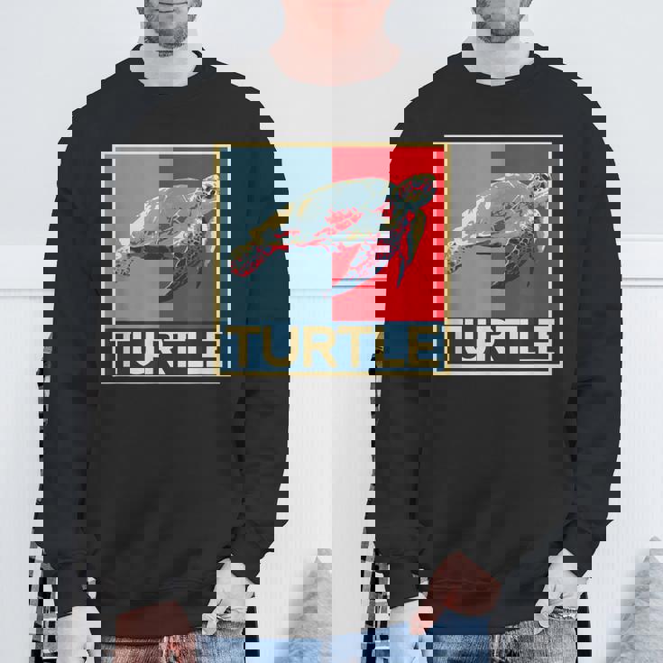 面白tシャツ 海 カメ 亀 おもしろ かわいい グッズ 服 ネタ メンズ オリジナル 夏 スウェットシャツ 高齢者への贈り物