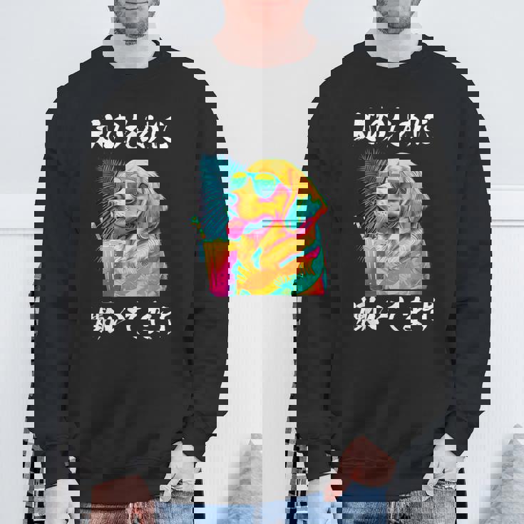 面白いtシャツ ゴールデンレトリバー イヌ わんこ メンズ 犬好き グッズ おもしろ 面白い 服 ネタ スウェットシャツ 高齢者への贈り物