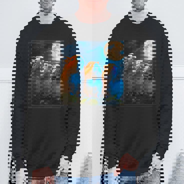 面白いtシャツ モルモット おもしろ 動物 かわいい メンズ グッズ 面白い 服 ネタ 子供 キッズ 雑貨 スウェットシャツ 高齢者への贈り物