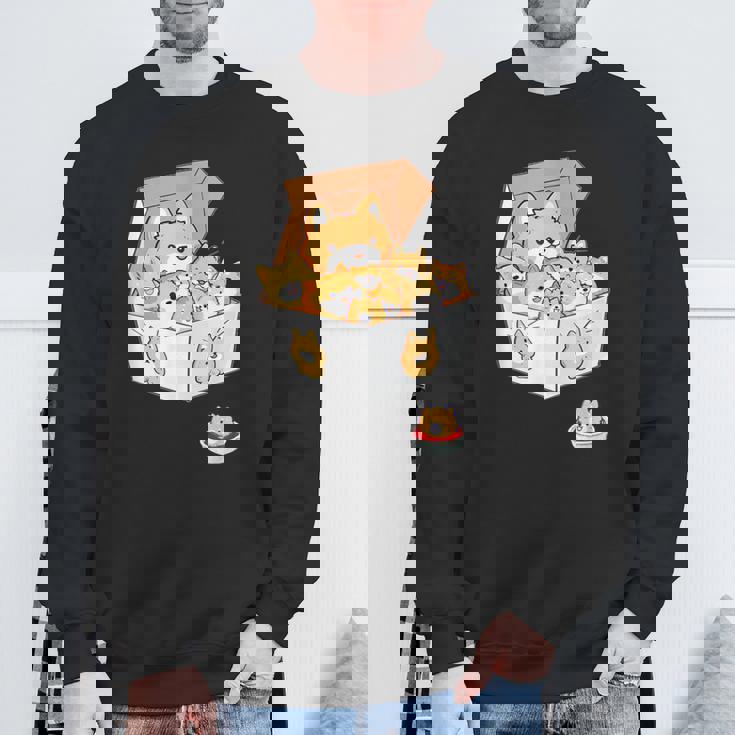 面白いtシャツ 柴犬 ナゲット イヌ わんこ メンズ 犬好き グッズ かわいい おもしろ 面白い 服 ネタ スウェットシャツ 高齢者への贈り物