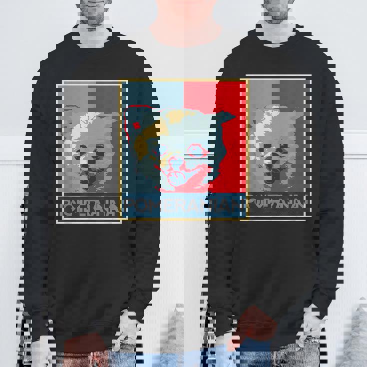 面白いtシャツ 犬 ポメラニアン わんこ メンズ レディース オリジナル おもしろ グッズ 夏 服 ネタ スウェットシャツ 高齢者への贈り物