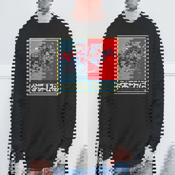 面白いtシャツ 馬tシャツ 競馬 馬 レース 乗馬 ジョッキー メンズ おもしろ 面白い グッズ ネタ 男性用 レトロ スウェットシャツ 高齢者への贈り物