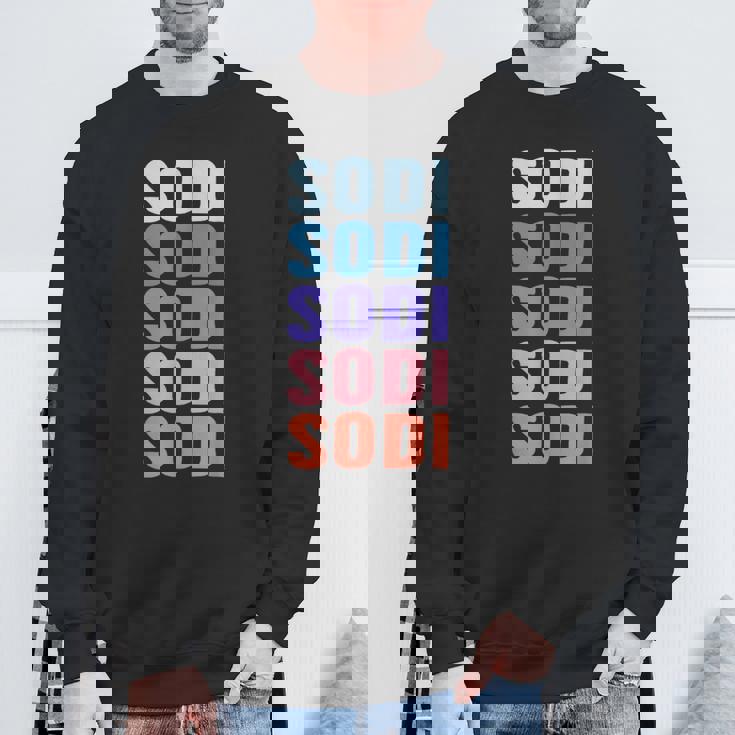 面白いギフト名odi 名前入り スウェットシャツ 高齢者への贈り物