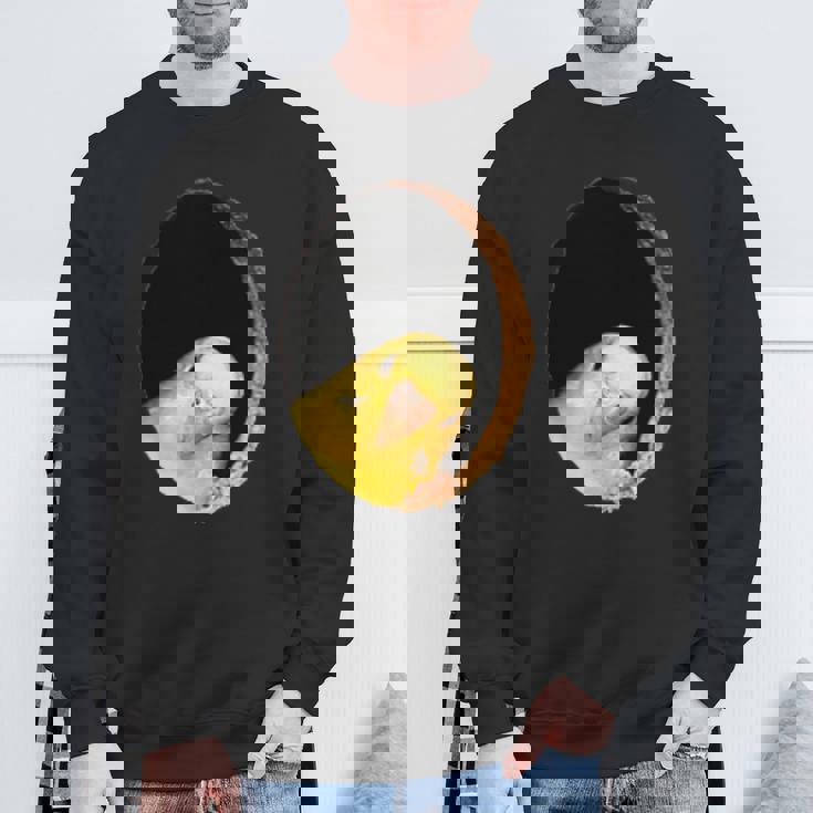 面白いセキセイインコ イエロー セキセイインコ ペット 鳥好きのギフト スウェットシャツ 高齢者への贈り物