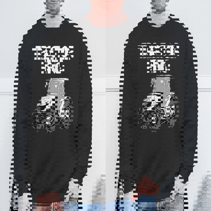 面白いトラクターギフト 男性 お父さん 男の子 農作業 服 恋人に スウェットシャツ 高齢者への贈り物