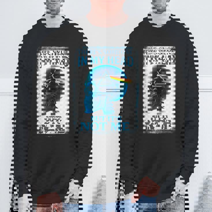 頭の中に誰かがいるけどスケルトンって言ってるのは私じゃない スウェットシャツ 高齢者への贈り物