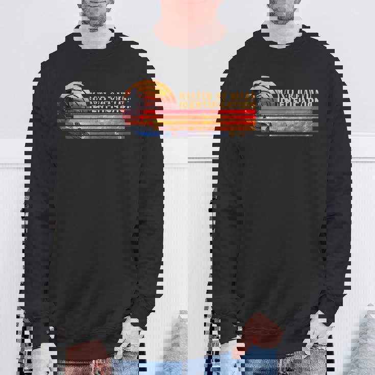 鳥類識別の達人 レトロ・バードウォッチング スウェットシャツ 高齢者への贈り物