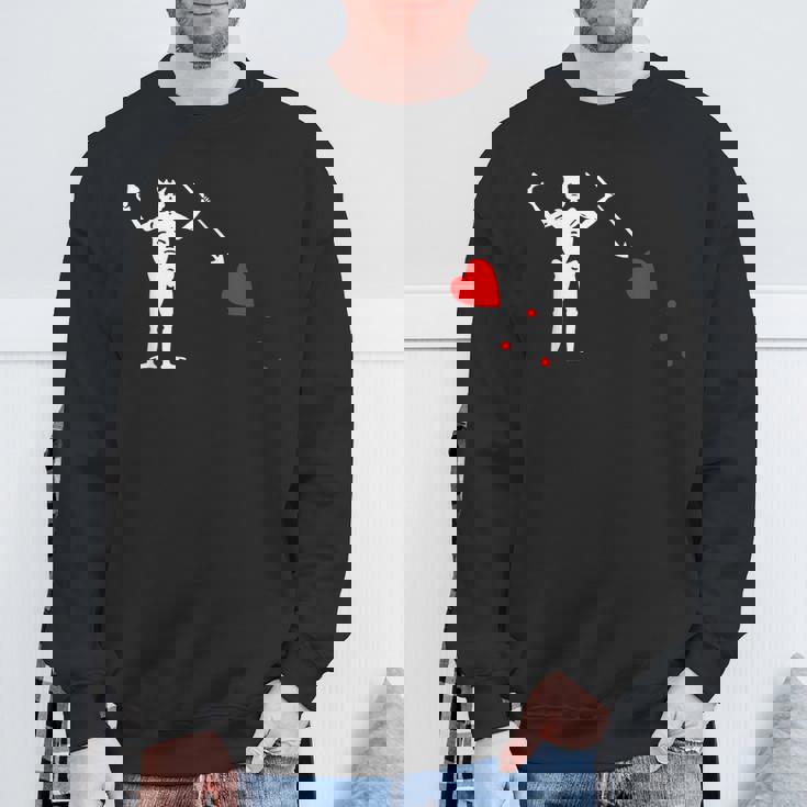 黒ひげ海賊旗-オリジナルエドワード・ティーチ スウェットシャツ 高齢者への贈り物