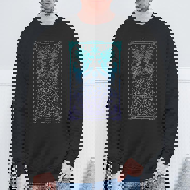 龍体文字フトマニ図 スウェットシャツ 高齢者への贈り物