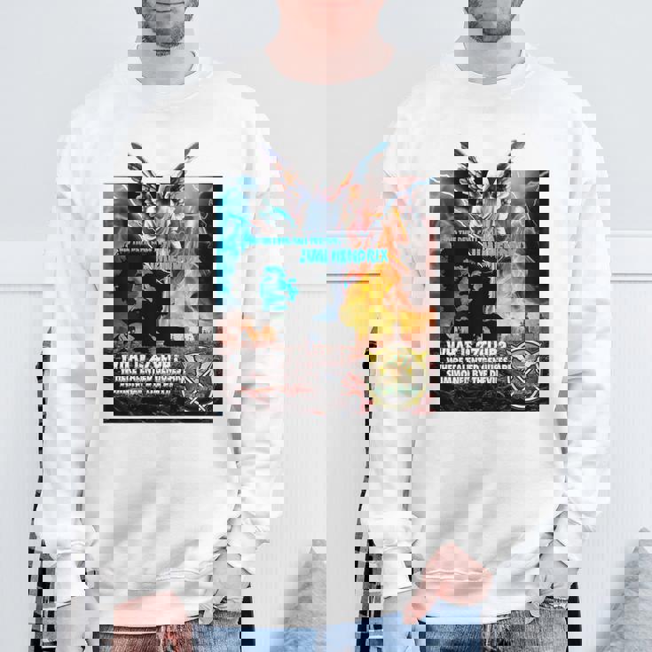 The 27 Club_Jimi Hendrix_001_Back Printed スウェットシャツ 高齢者への贈り物