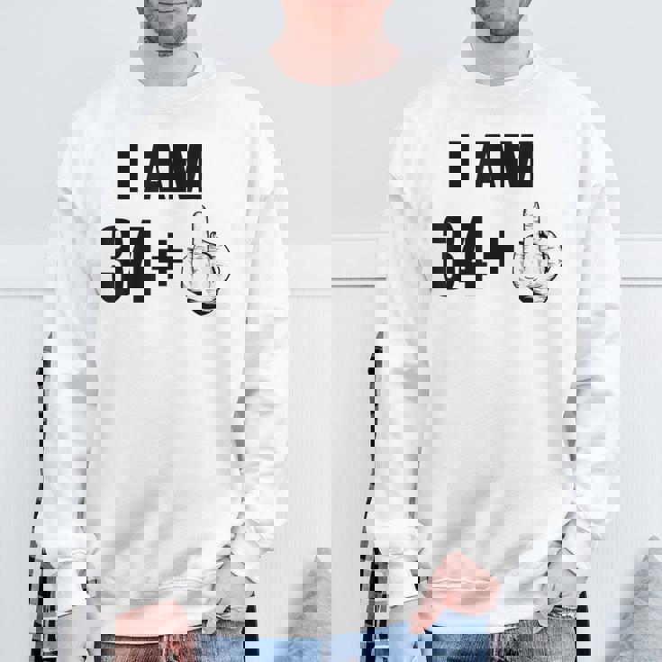 35歳の誕生日 35歳の誕生日男性 35年 35歳の人生 スウェットシャツ 高齢者への贈り物