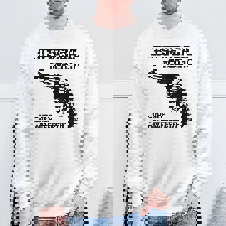 38 スペシャルモデル 10 リボルバー ファン スウェットシャツ 高齢者への贈り物