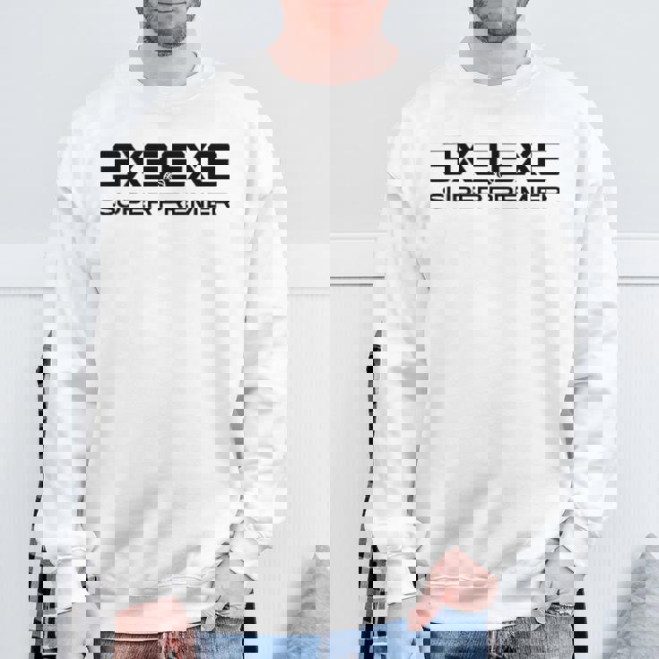 3X3Exeuper Premier ワンポイントロゴ スウェットシャツ 高齢者への贈り物