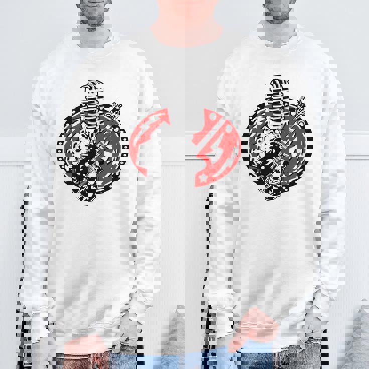 50年代ロカビリー ロックンロール ダンスパーティー レトロ 60年代音楽 長袖tシャツ スウェットシャツ 高齢者への贈り物