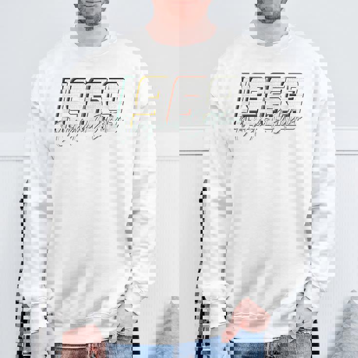 55 歳の誕生日、レトロなスタイルのオリジナル 1969 年版 スウェットシャツ 高齢者への贈り物