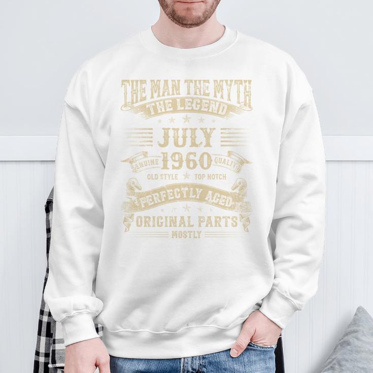 65歳の誕生日プレゼント 男性神話 1960年7月 長袖tシャツ スウェットシャツ 高齢者への贈り物