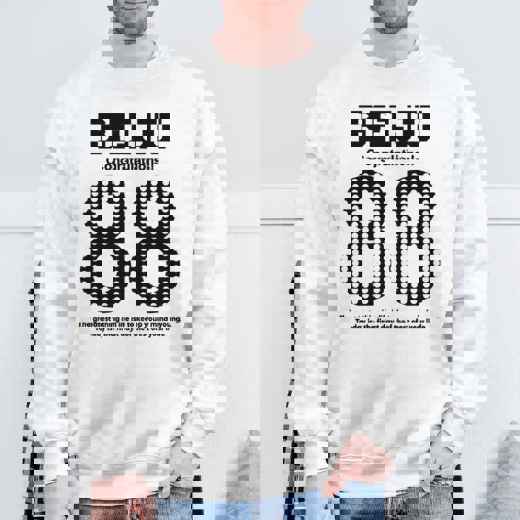 88歳 米寿祝い 長寿祝い おもしろ 米寿 長袖tシャツ スウェットシャツ 高齢者への贈り物