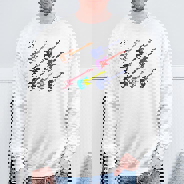 All Guitars Matters-エレキギターブルースジャズファンクロック スウェットシャツ 高齢者への贈り物