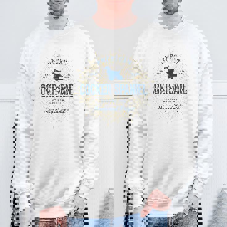 American Cockerpaniel ギフトヴィンテージアメリカン・コッカー・スパニエル スウェットシャツ 高齢者への贈り物