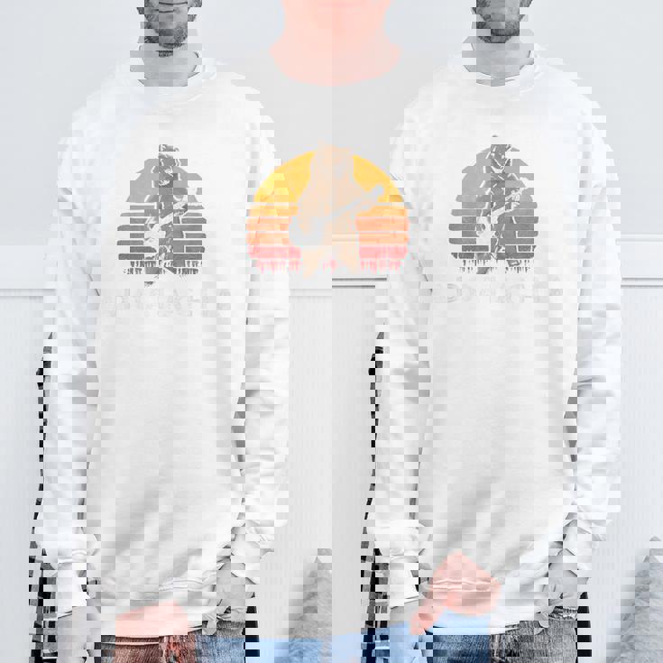 Appalachia Bluegrass Banjo Bear Retro スウェットシャツ 高齢者への贈り物