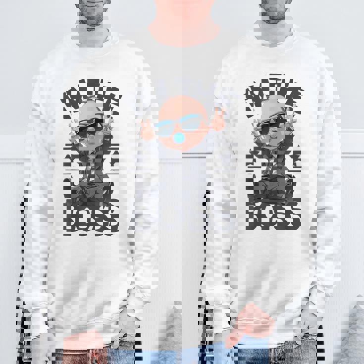 Baby Boss I'm The Boss レトロ Like A Boss キッズ スウェットシャツ 高齢者への贈り物