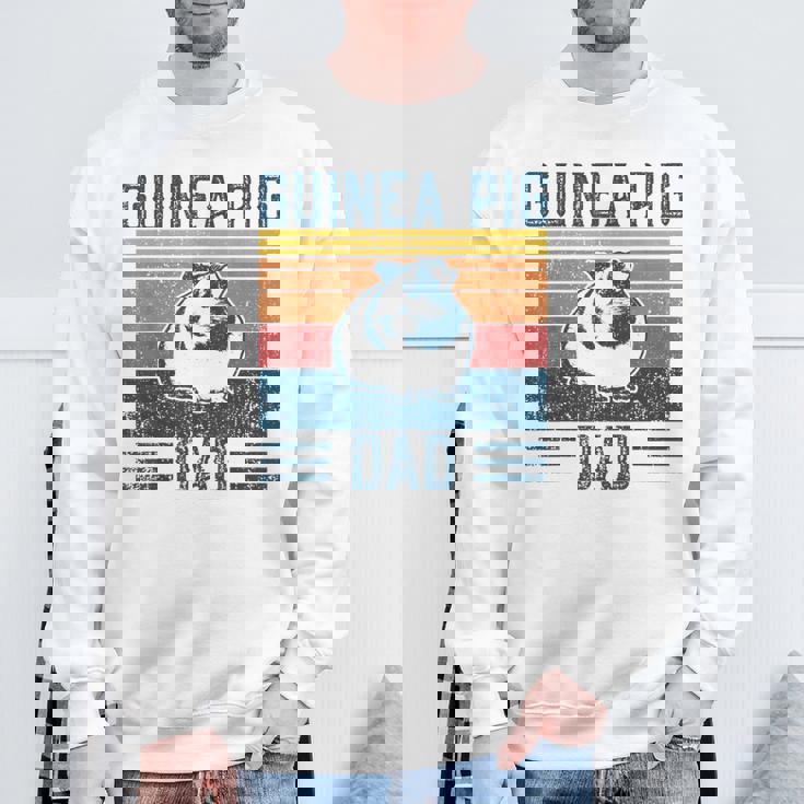 Best モルモット Dad ヴィンテージモルモット スウェットシャツ 高齢者への贈り物