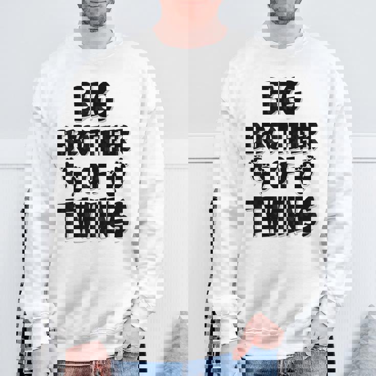 Big Brother Of Twins New Big Brotheriblingギフト スウェットシャツ 高齢者への贈り物