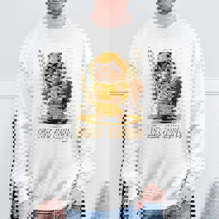 Bóbr Kurwa サムライ 日本人 ボーバー クルワ ポーランド語 ミーム ボブル スウェットシャツ 高齢者への贈り物