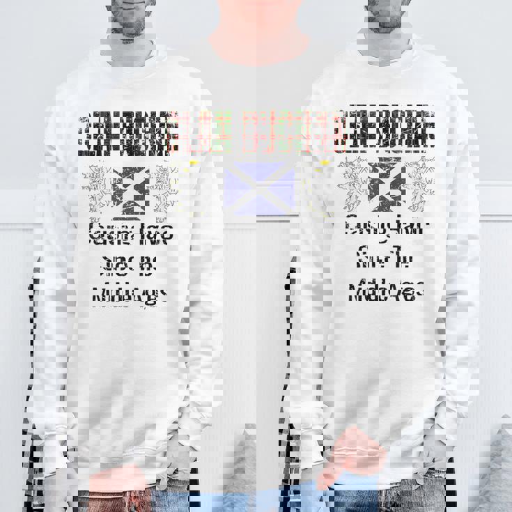 Clan Buchan Tartancottish Family Namecotland Pride スウェットシャツ 高齢者への贈り物