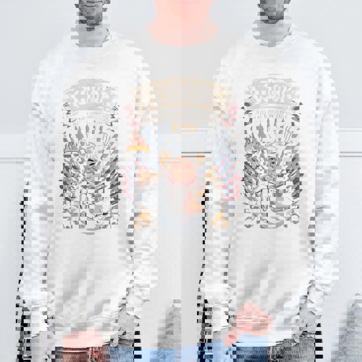 I Cook And I Know Things シェフクックヘルパー 長袖tシャツ スウェットシャツ 高齢者への贈り物