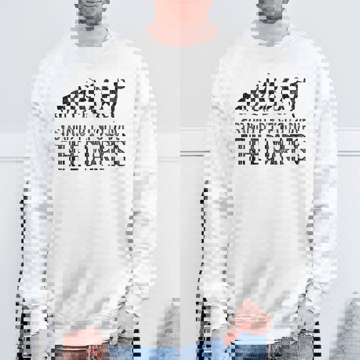 Darts ダーツプレイヤーのための男性ダーツギフト スウェットシャツ 高齢者への贈り物