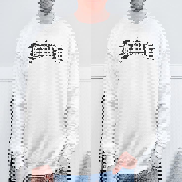 Detroit デトロイト スウェットシャツ 高齢者への贈り物