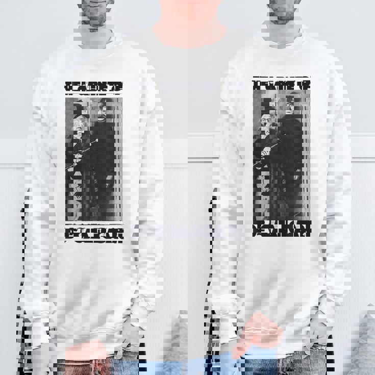 Dr Caligari ハロウィンモンスターポスター ヴィンテージホラー映画 スウェットシャツ 高齢者への贈り物