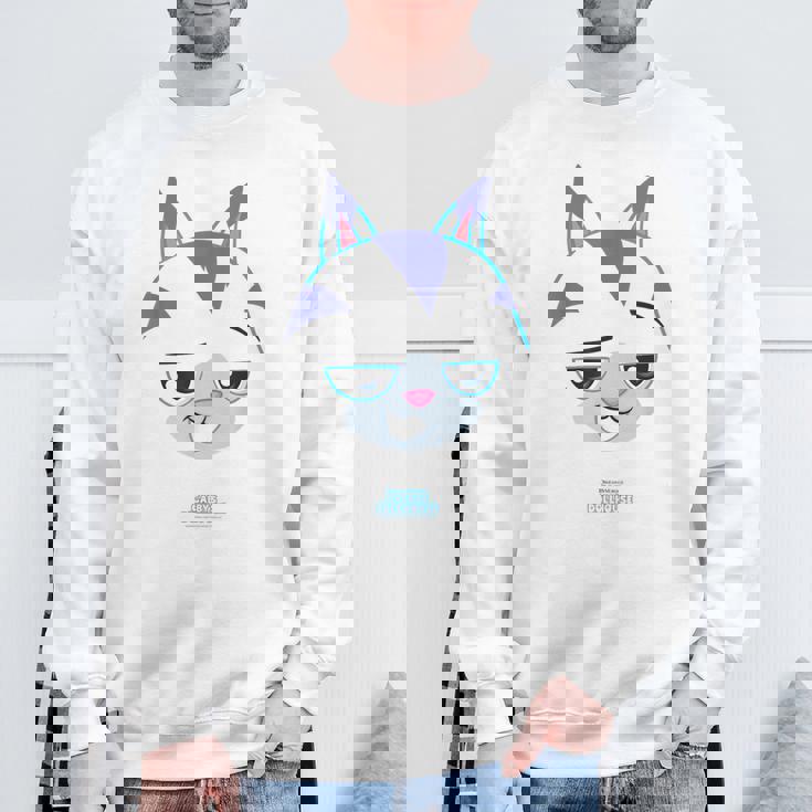 Dreamworks ギャビーのドールハウス キャットラット ビッグフェイス ハロウィン スウェットシャツ 高齢者への贈り物