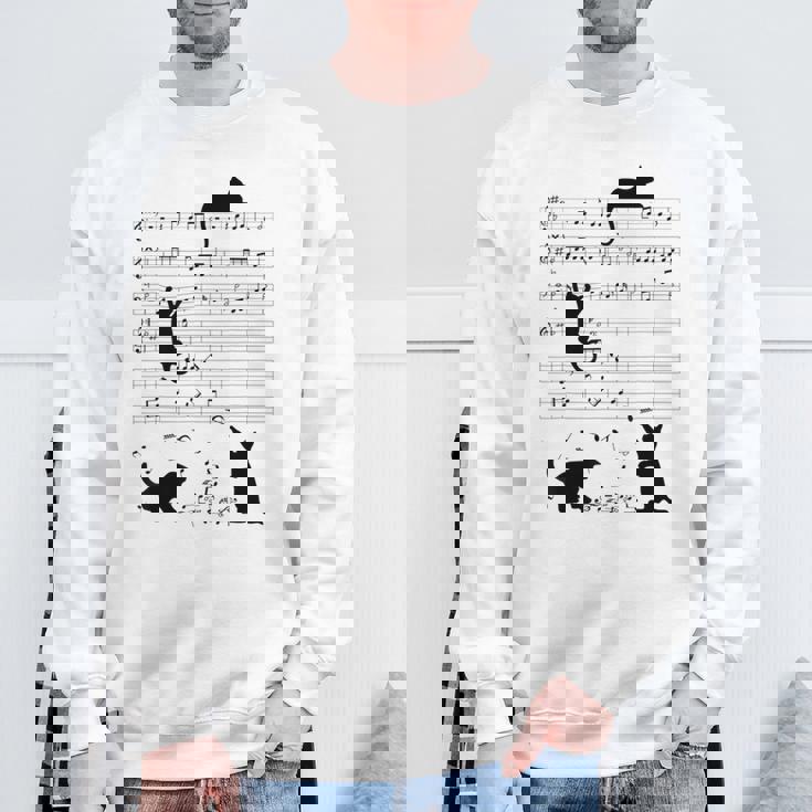 Dut猫猫音ミュージシャンタ スウェットシャツ 高齢者への贈り物