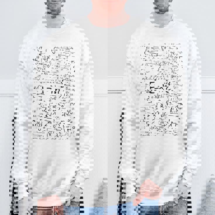 EMc2 光理論物理相対性理論のエネルギー質量速度 スウェットシャツ 高齢者への贈り物