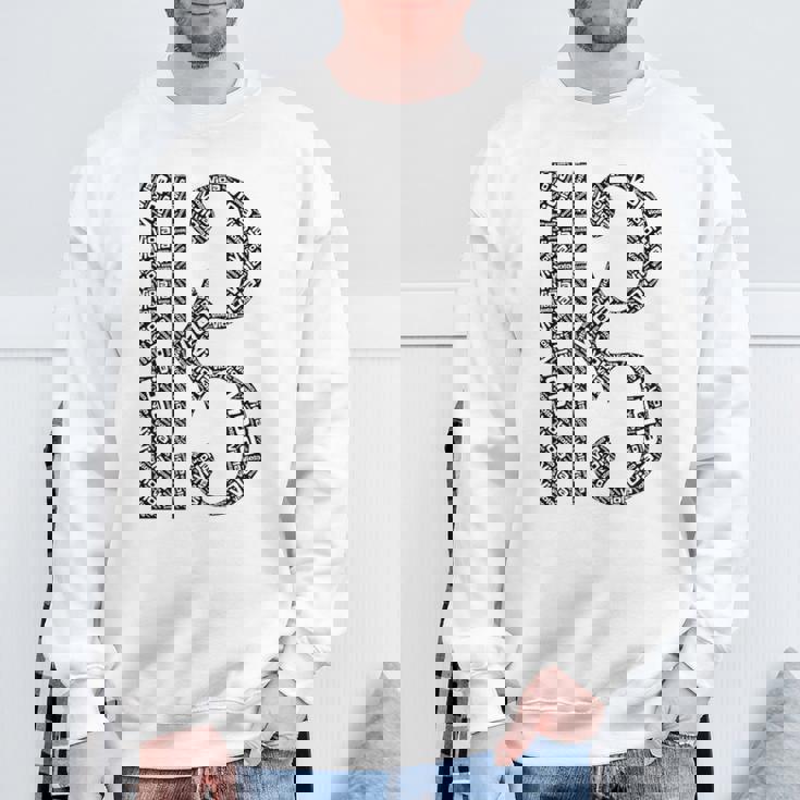 English Music ヴィオラ アルトクレフ ヴィオラ スウェットシャツ 高齢者への贈り物