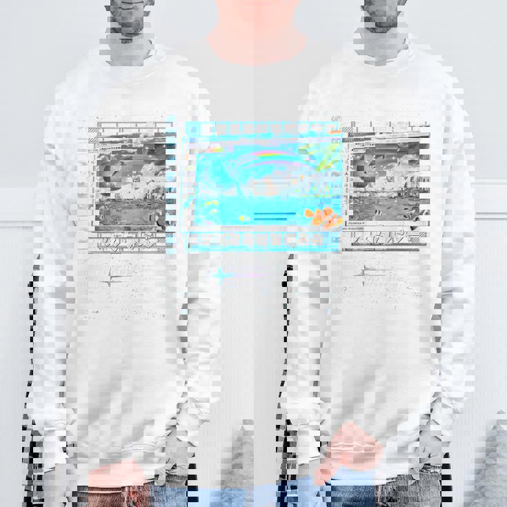 Frutiger エアロファッション バックプリント Frutigeribes スウェットシャツ 高齢者への贈り物