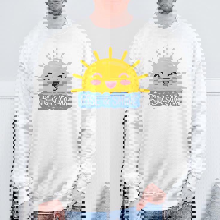 Rise Andhineummerunshine グラフィック 長袖tシャツ スウェットシャツ 高齢者への贈り物