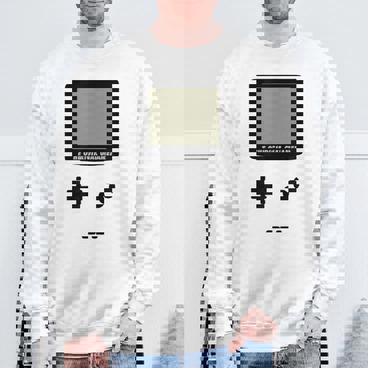 Gameboy オリジナルゲーマー 面白いオタクビデオゲームシャツ スウェットシャツ 高齢者への贈り物