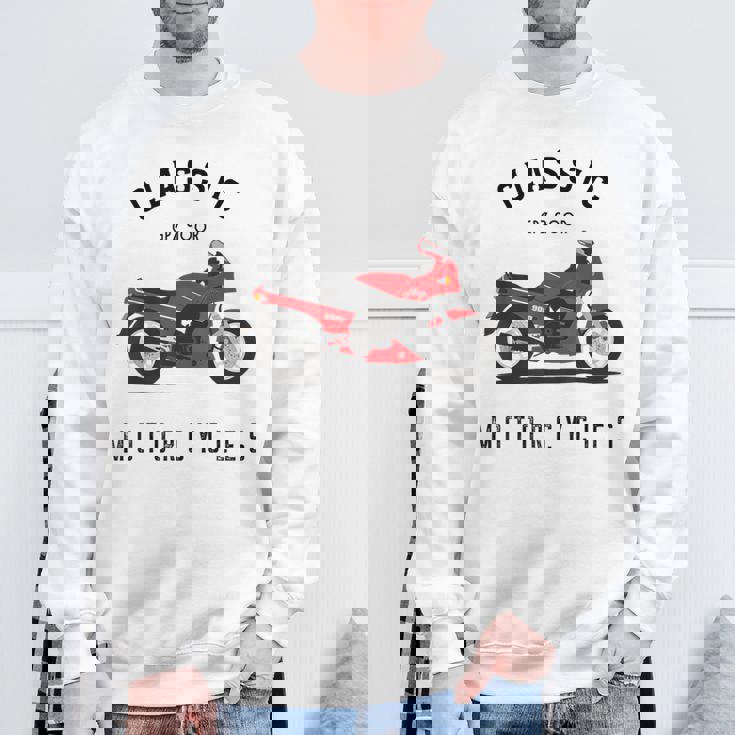 Gpz 900 R オートバイバイカー スウェットシャツ 高齢者への贈り物