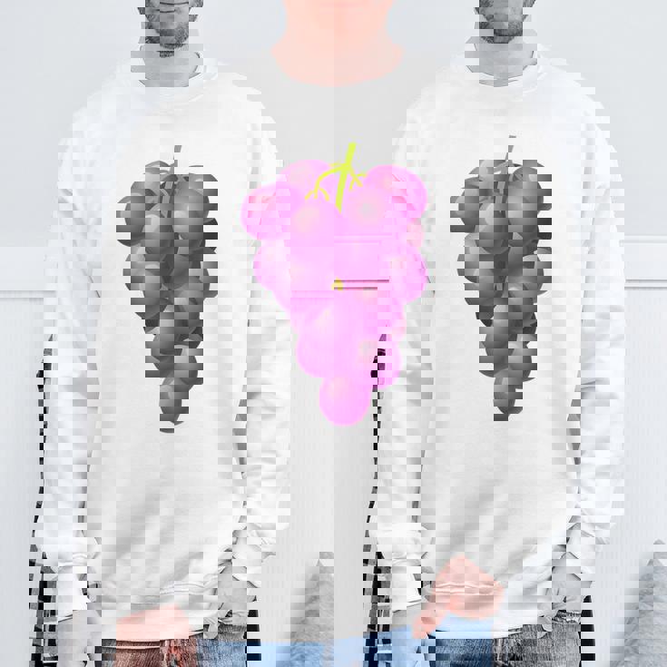 Grapes 葡萄 コスチューム シャツ スウェットシャツ 高齢者への贈り物