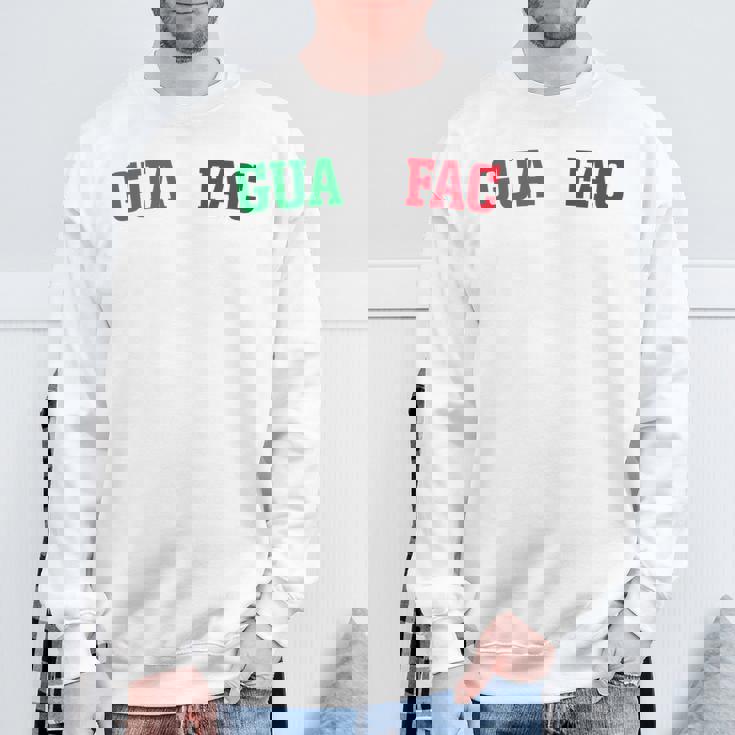 Guatafac ヒスパニック ラテン系アメリカ人 メキシコスラング 長袖tシャツ スウェットシャツ 高齢者への贈り物