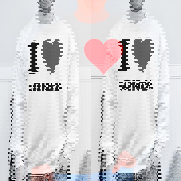 I Heart 内田ジャパンラブ 日本土産 スウェットシャツ 高齢者への贈り物