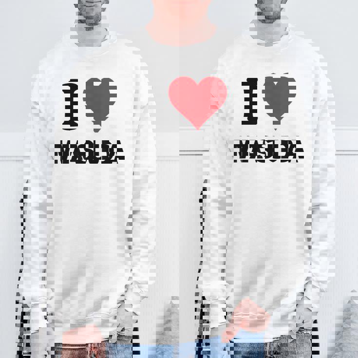 I Heart 益田ジャパンラブ 日本のお土産品 スウェットシャツ 高齢者への贈り物