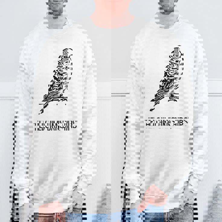 Hello Humans スウェットシャツ 高齢者への贈り物